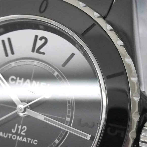 CHANEL J12 Phantom H6185 Automatic Black Dial Mens Watch 90240639 - Picture 2 of 8